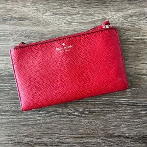 Kate Spade Red Wallet or Clutch
